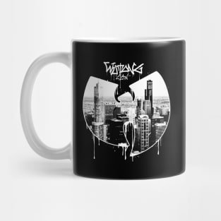 Wutang chicago city graffiti Mug